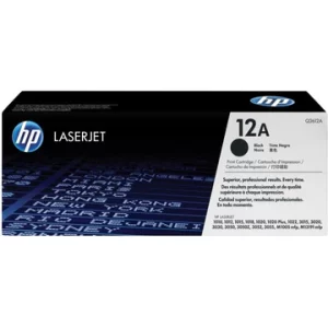 HP 12A NOIR (Q2612A) – TONER HP LASERJET D’ORIGINE